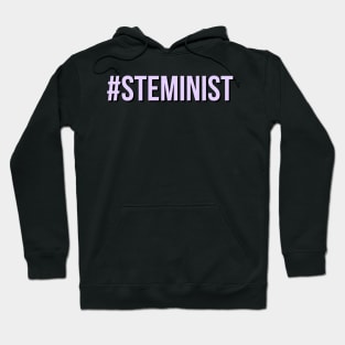 #steminist in purple Hoodie